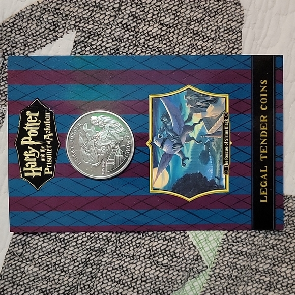 Harry Potter Isle of Man 1 Crown Coins the Prisoner of Azkaban set NEW - Picture 6 of 10